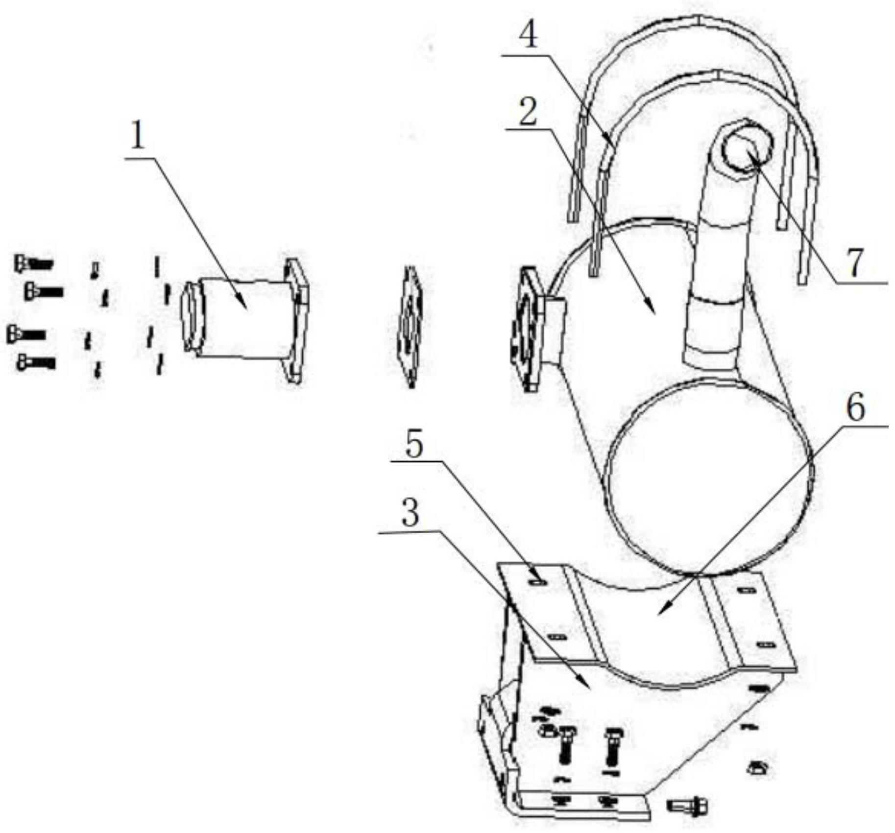 一种工程机械类发动机专用排气系统