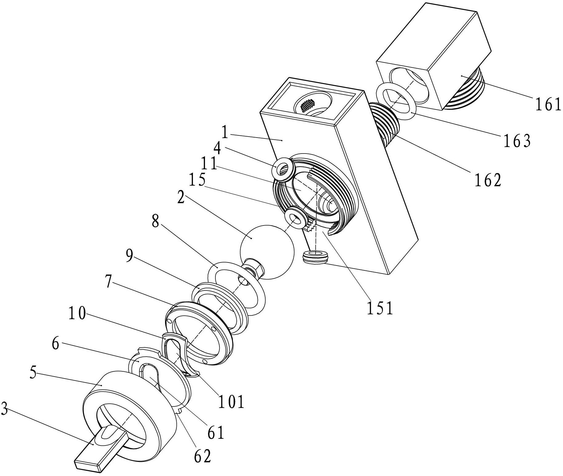 一种拨杆式分水器-爱企查