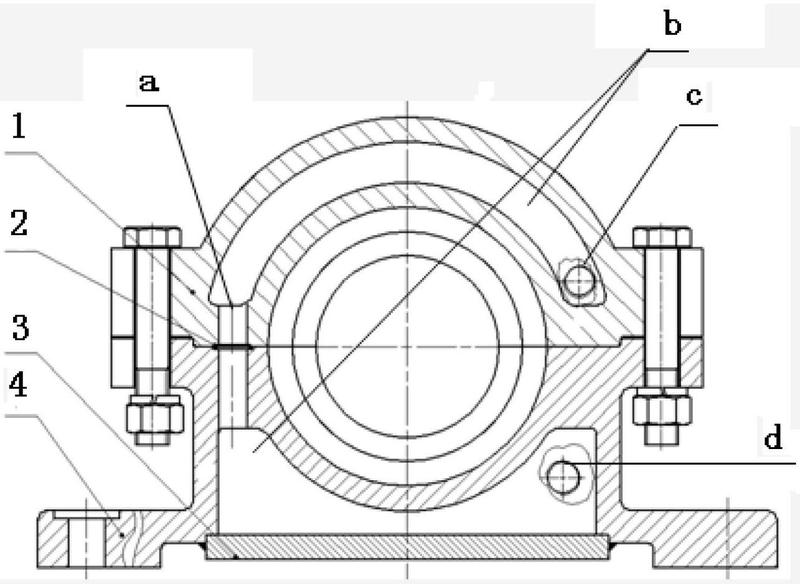 一种铸造分体式水冷滚动轴承座-爱企查