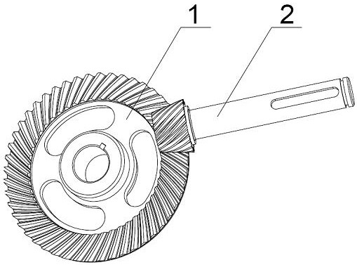 一种无人机螺旋伞齿轮副-爱企查