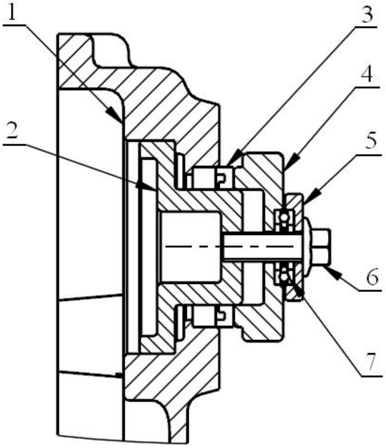 一种骨架油封压装结构