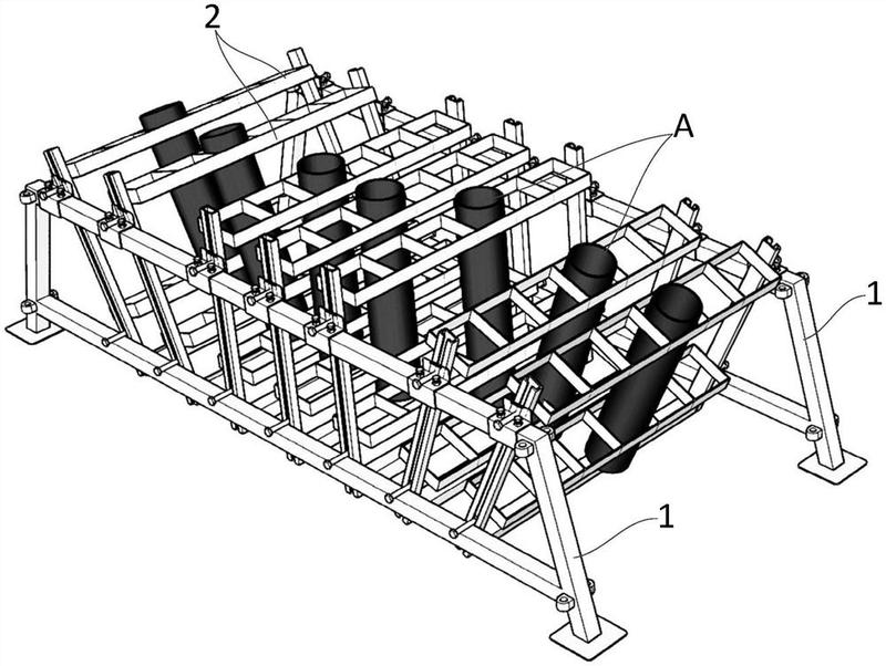 一种角度可调的礼花弹发射架