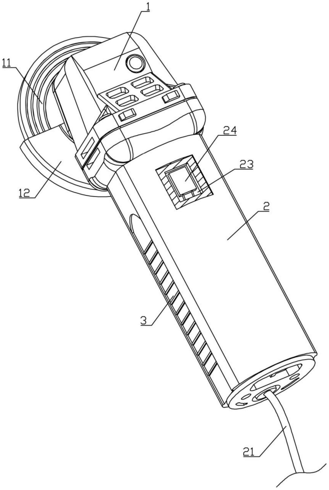 一种电动角磨机-爱企查