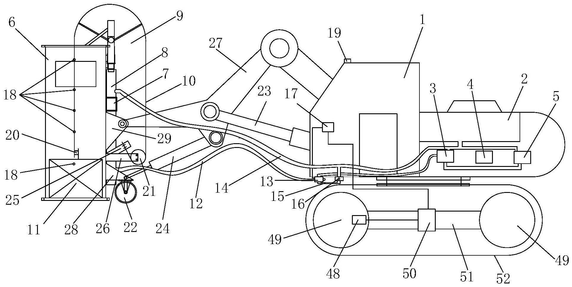 一种自行式智能连续强夯机