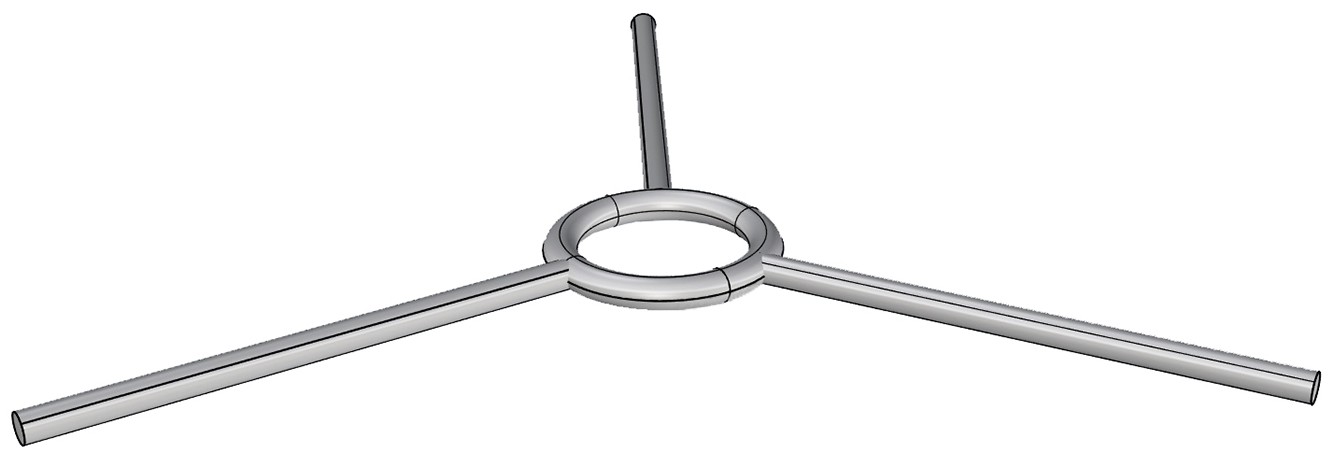 摘要附图摘要1.本外观设计产品的名称:游乐设备(罗马炮架).2.