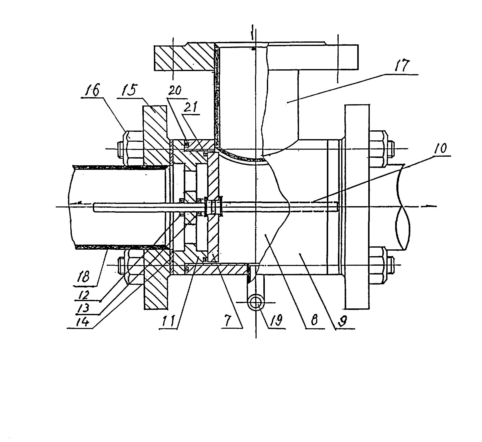 摘要附图摘要一种压缩空气净化装置中的自动换向阀,由阀芯活塞,阀壳体