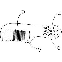 具有手心按摩功能的梳子-愛企查