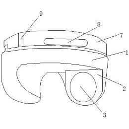 一种带弧形卡装通道的节能灯灯头结构-爱企查