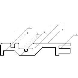 石粉压制的带直角凹槽和卡扣槽的平面内墙板-爱企查