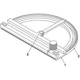 一种长度和角度一体式测量的图纸测量装置-爱企查