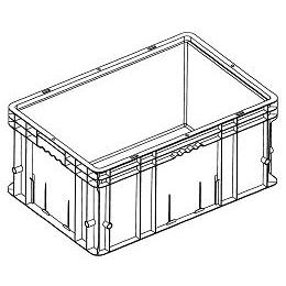 物流周转箱(d型单盖可堆式)-爱企查