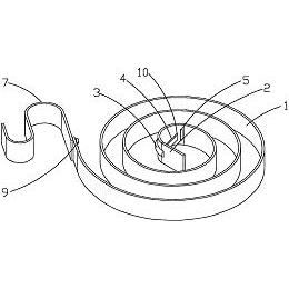 一种高强度平面涡卷弹簧-爱企查