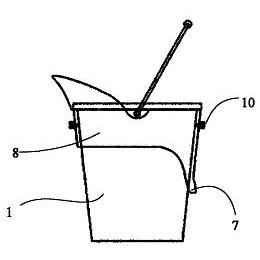 便于倒水的水桶配套装置